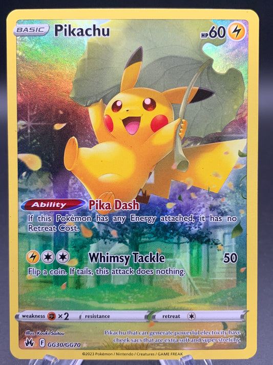 Pokémon TCG: 2023 Pikachu - GG30/GG70 - SWSH: Crown Zenith Galarian Gallery