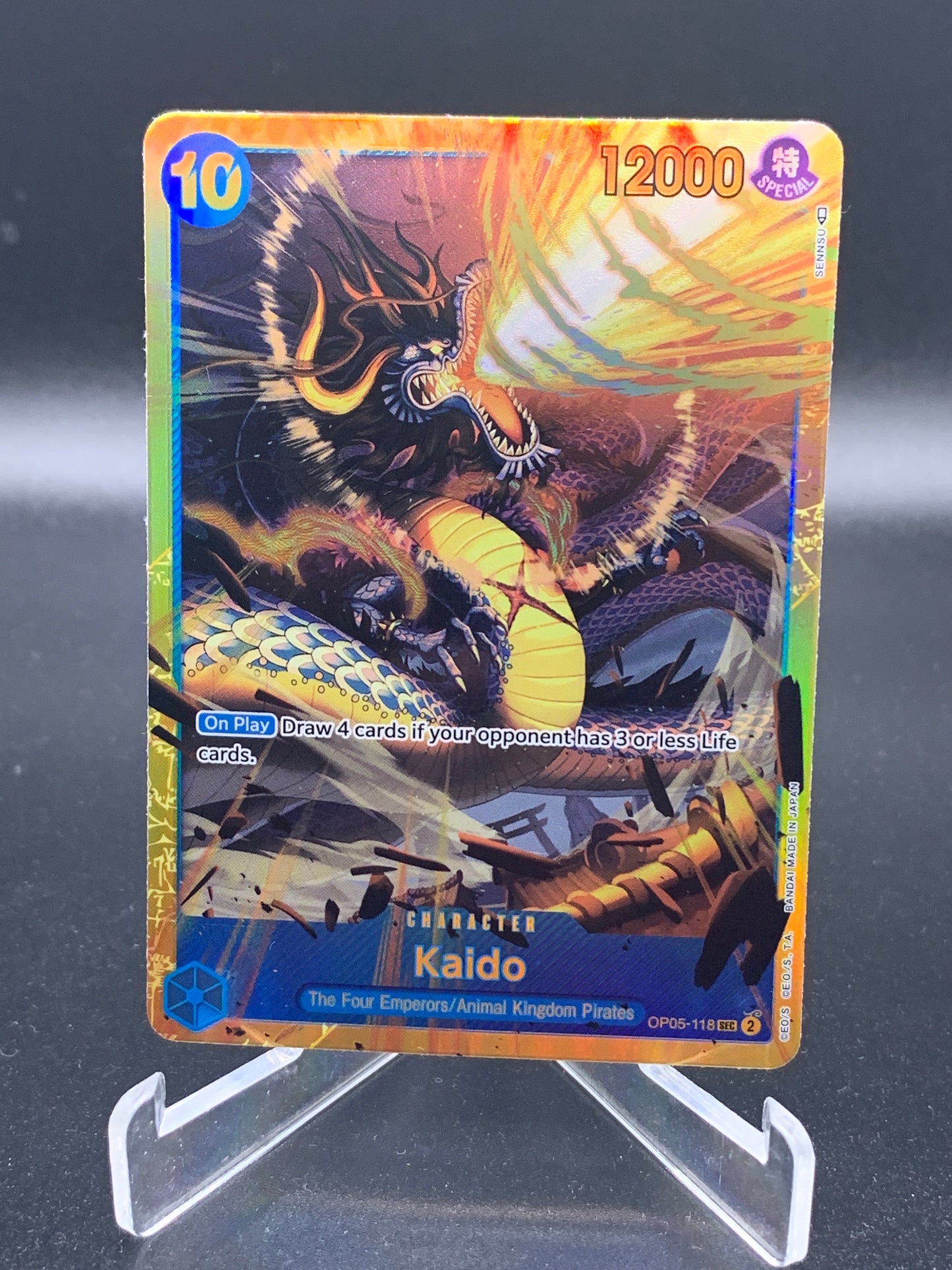 One Piece TCG: Kaido OP05-118 Awakening of the New Era