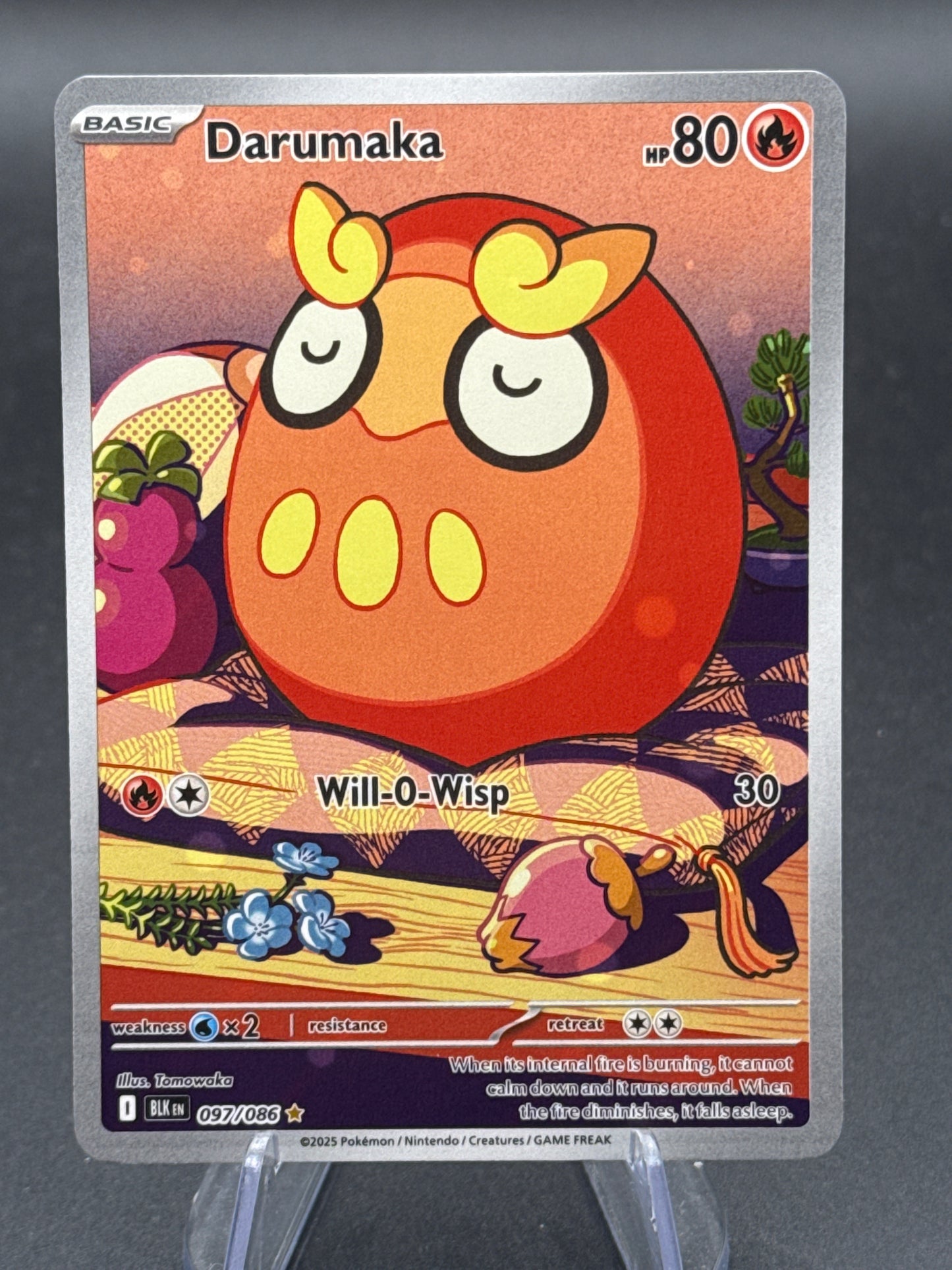 Pokémon TCG: 2025 Darumaka - 097/086 - SV: Black Bolt