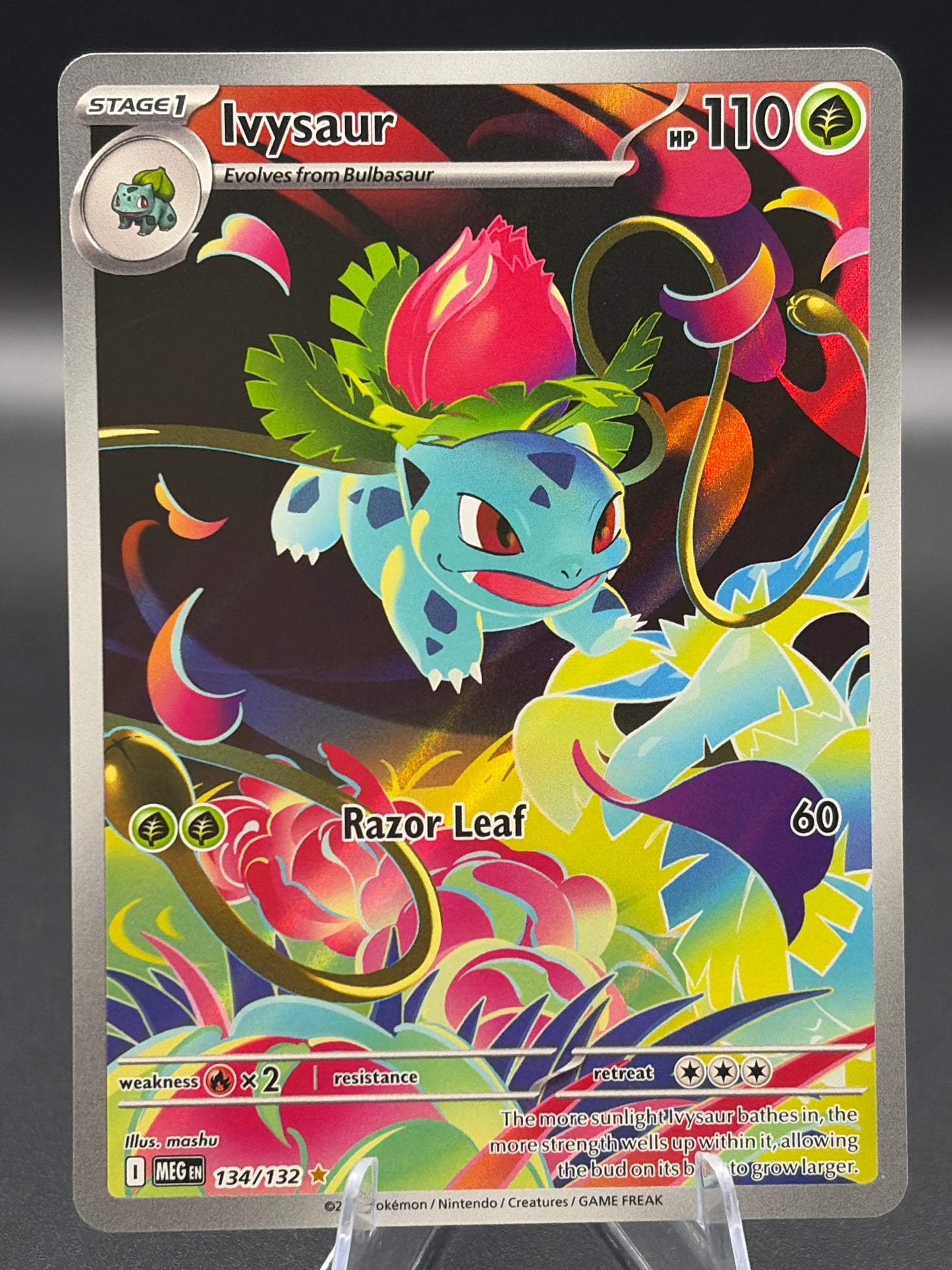 Pokémon TCG: 2025 Ivysaur - 134/132 - MEG: Mega Evolution