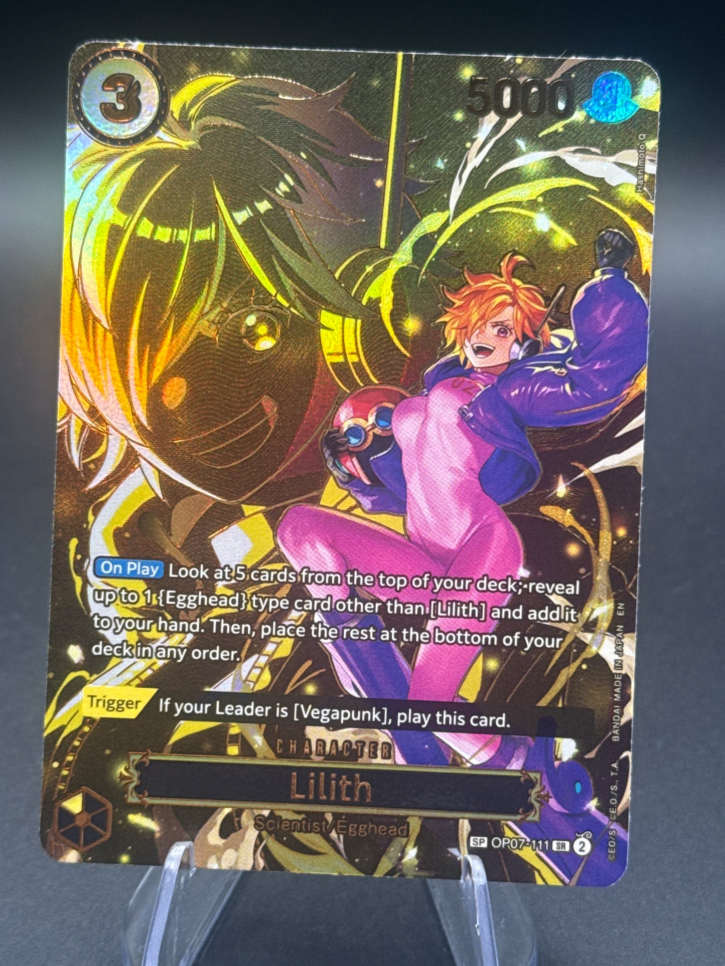 One Piece TCG: Lilith - OP07-111 (SP) - Carrying On His Will (OP13)