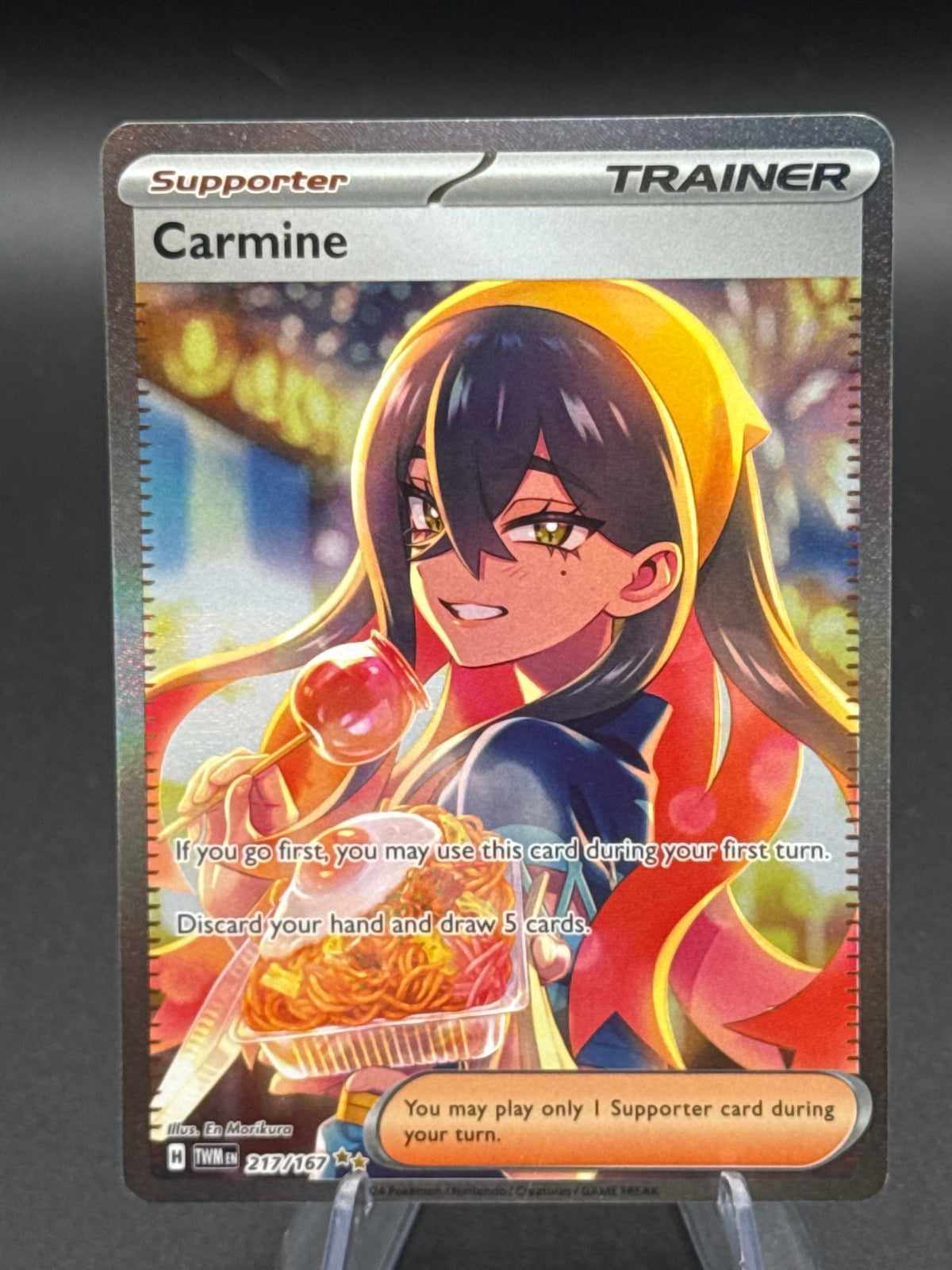 Pokémon TCG: 2024 - Carmine - 217/167 - SV: Twilight Masquerade