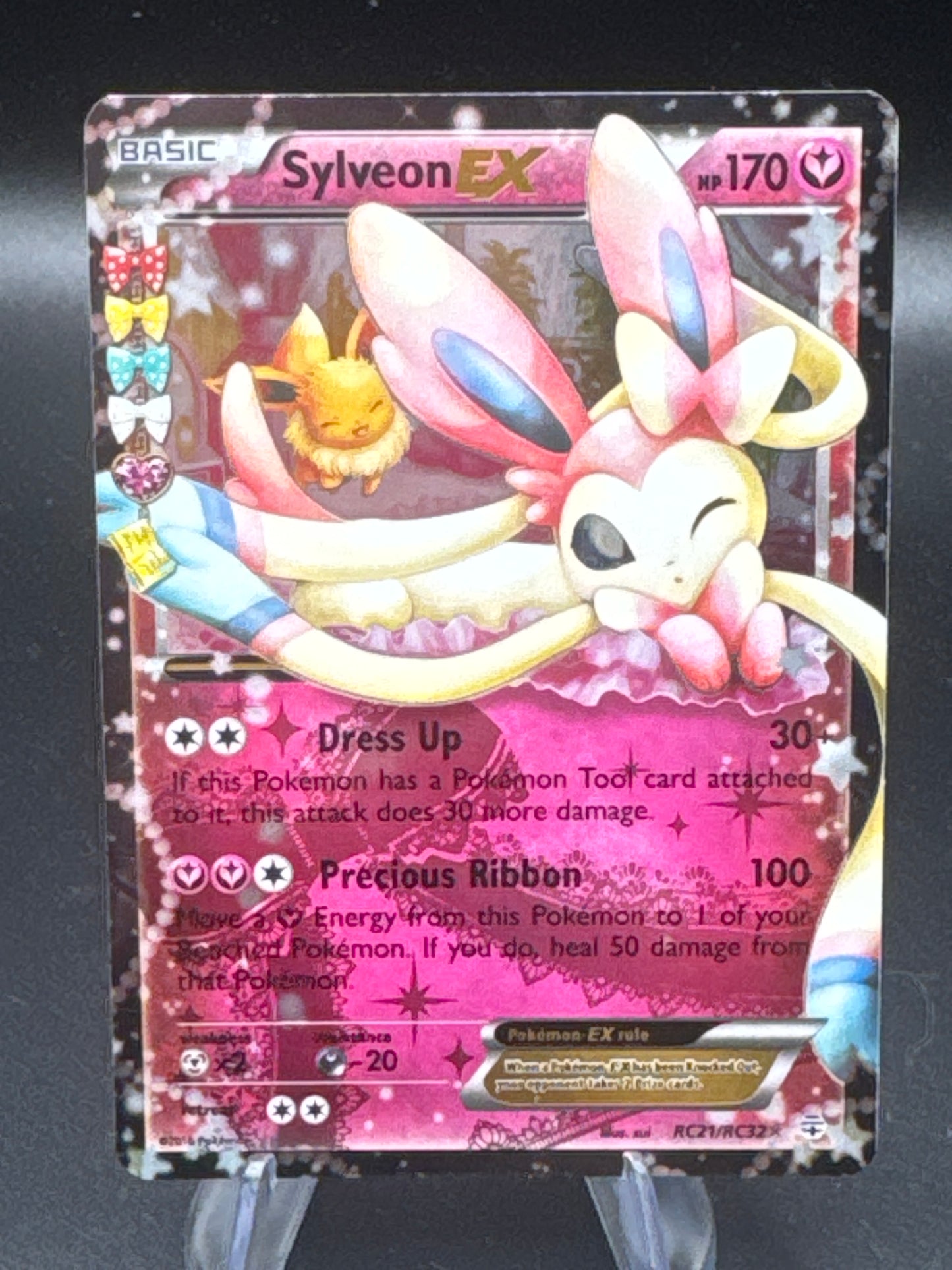Pokémon TCG: 2016 Sylveon EX RC21/RC32 XY: Generations Holo