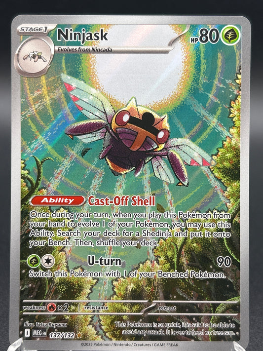 Pokémon TCG: 2025 Ninjask 137/132 MEG: Mega Evolution