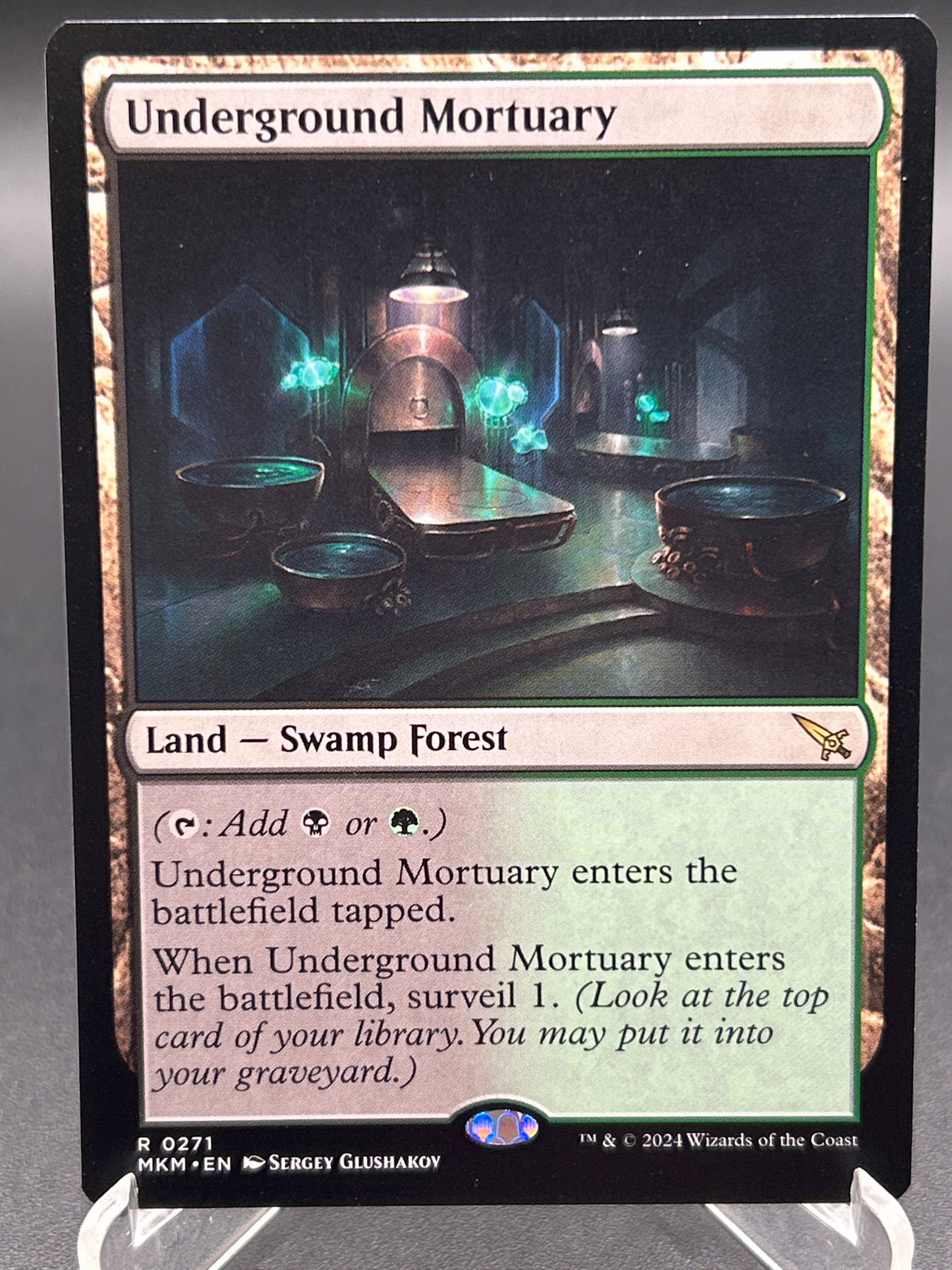 MTG TCG: Underground Mortuary R 0271 MKM: Murders at Karlov Manor
