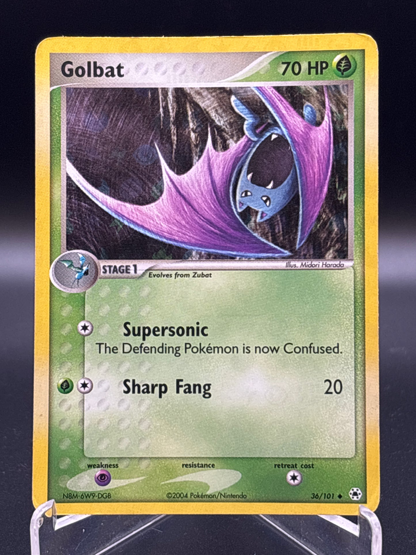 Pokémon TCG: 2004 Golbat 36/101 - Hidden Legends Reverse Holo