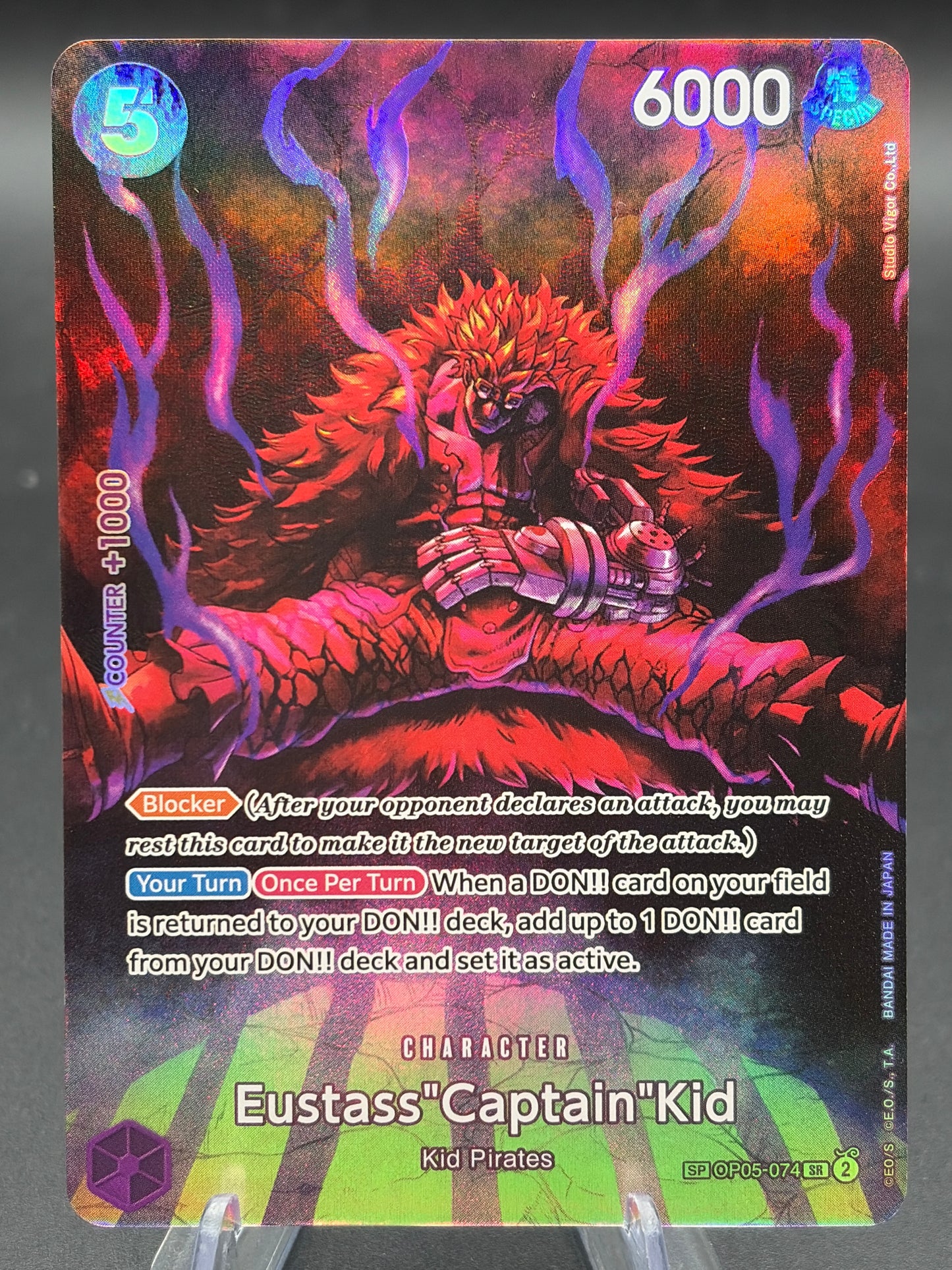 One Piece TCG: Eustass"Captain"Kid (SP) - 500 Years in the Future (OP07)