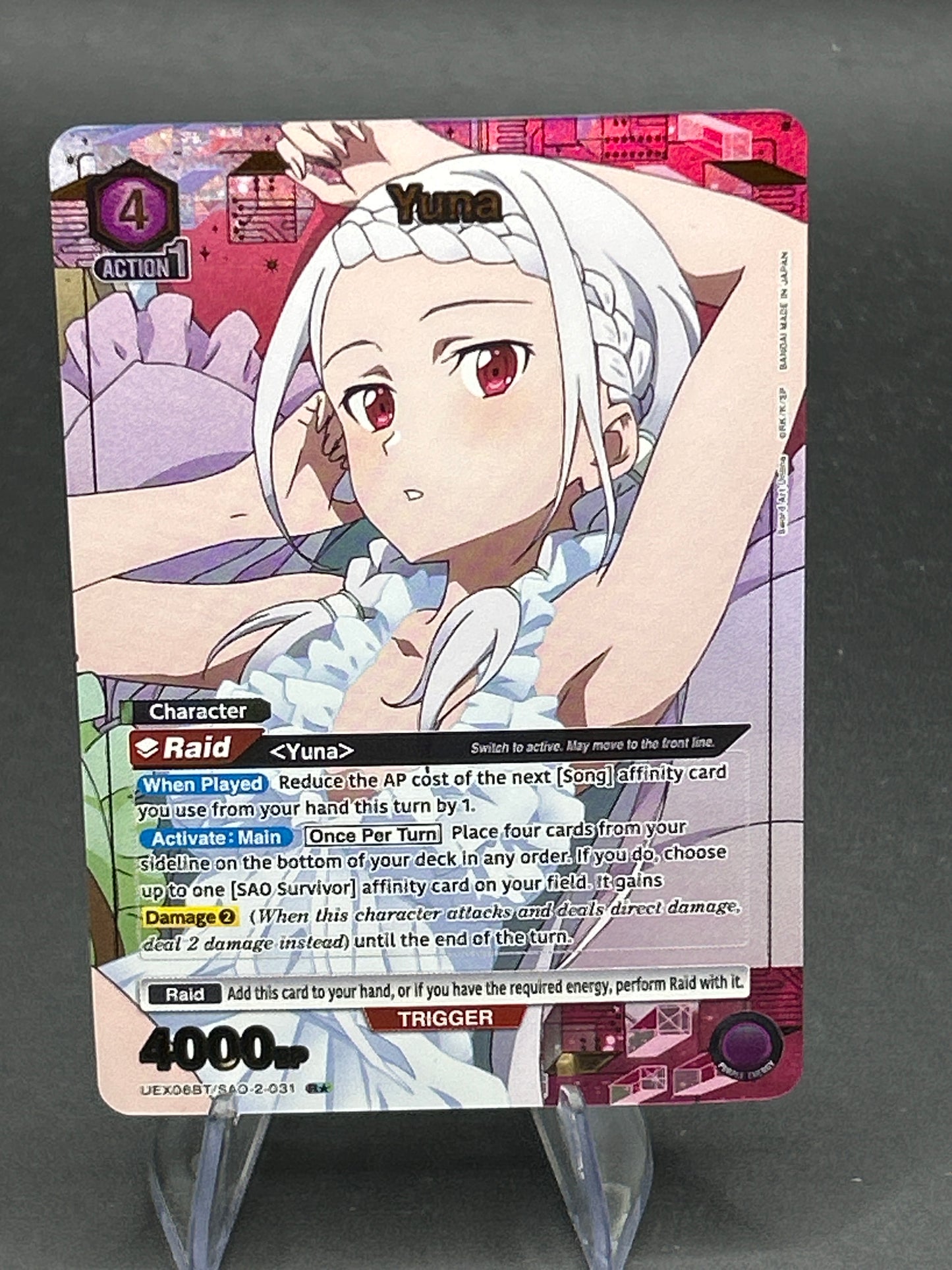 Union Arena TCG: Yuna (031) - UEX06BT: Sword Art Online Vol.2