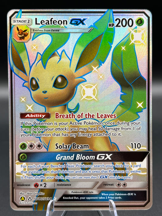 Pokémon TCG: 2019 Leafeon GX SV46/SV94 Hidden Fates: Shiny Vault