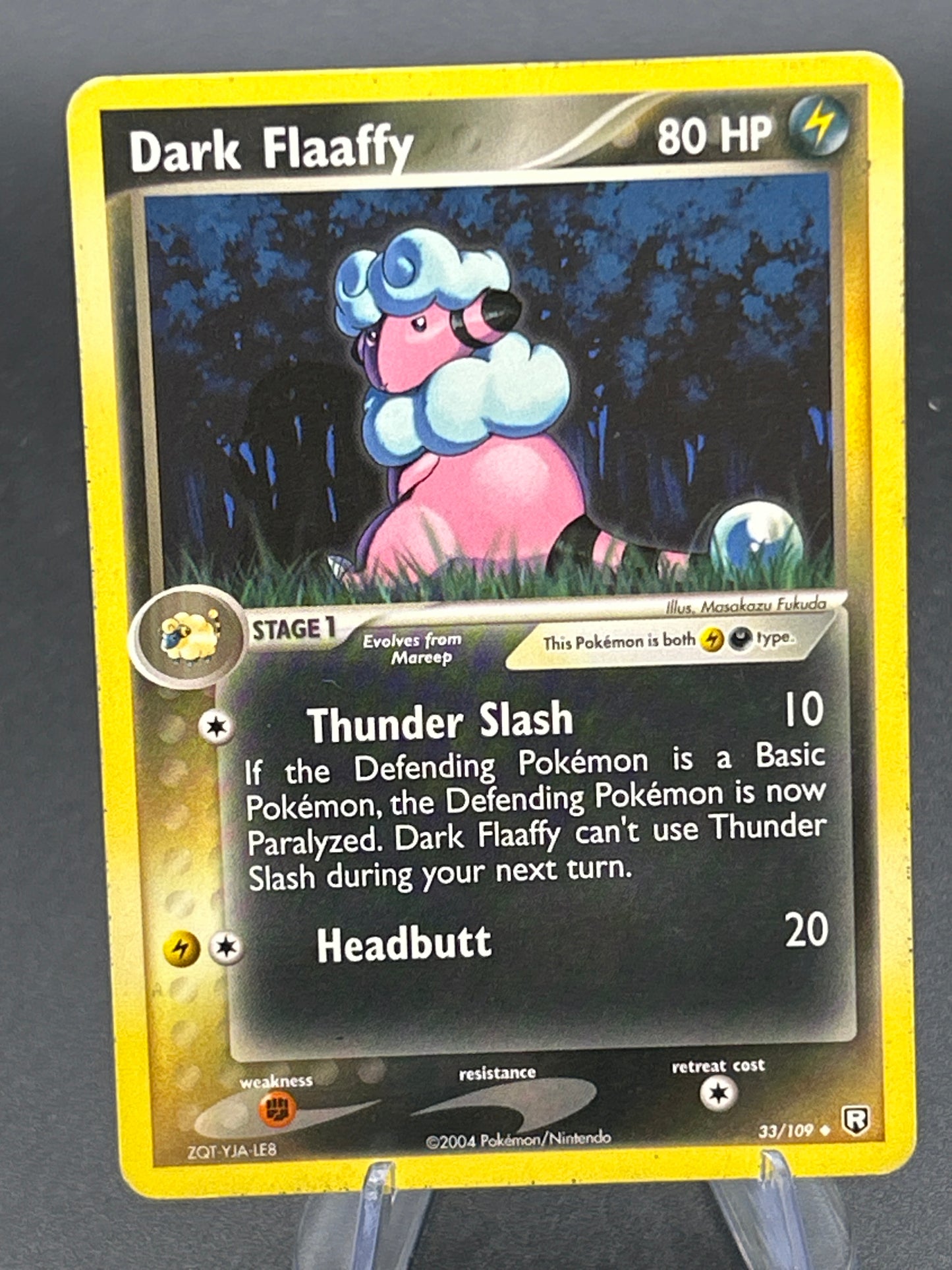 Pokemon TCG 2004 Dark Flaaffy - 33/109 Team Rocket Returns