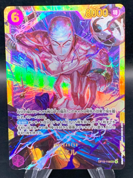 One Piece TCG: 2026 Japanese Enel OP15-118 - Adventure on Kami's Island