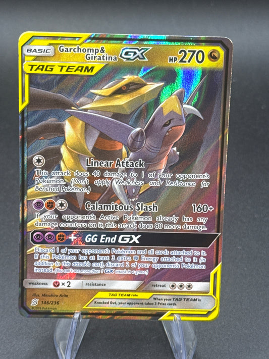 Pokémon TCG: 2019 Garchomp & Giratina GX 146/236 SM: Unified Minds