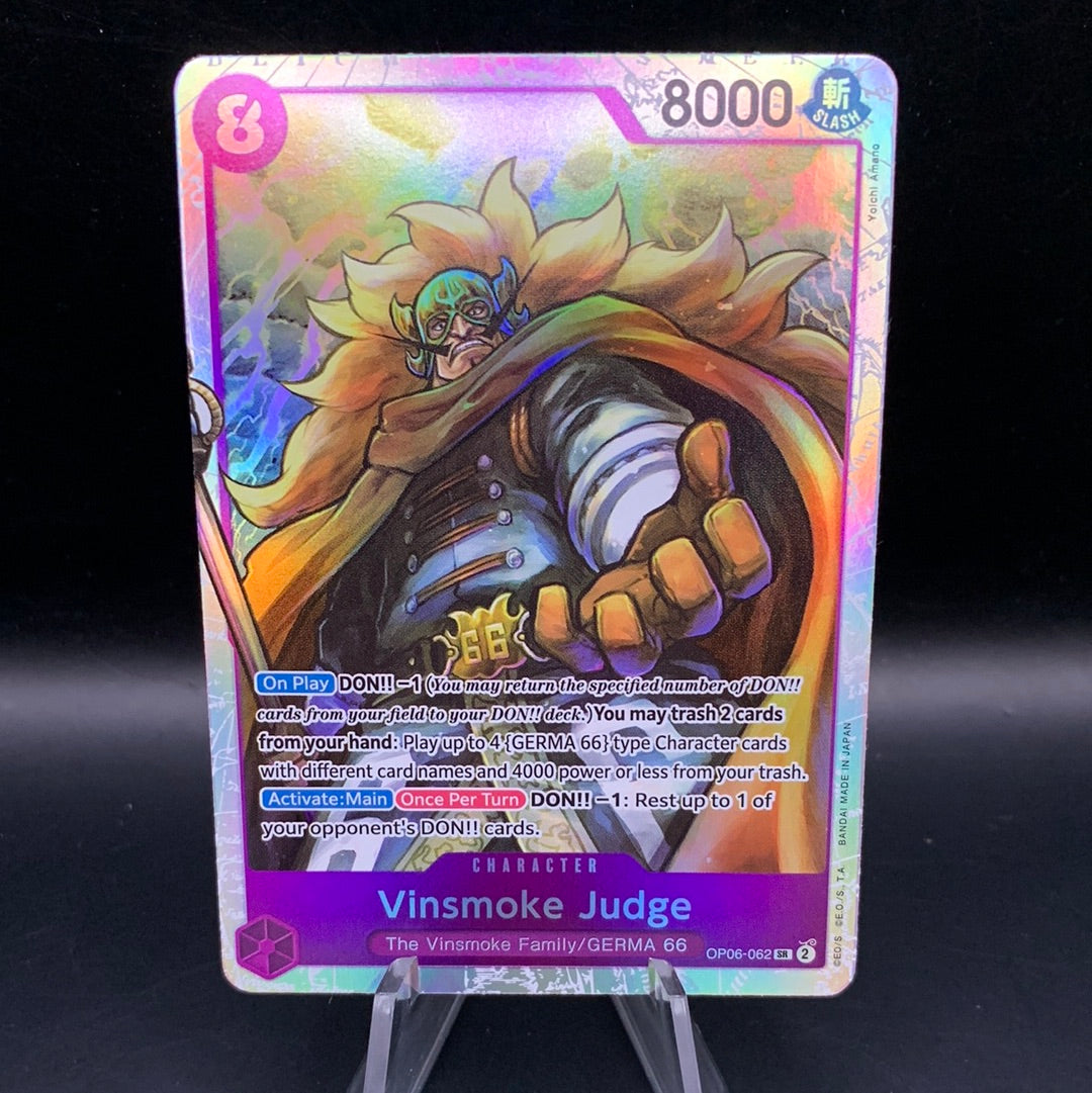 One Piece TCG: Vinsmoke Judge OP06-062 SR Wings of the Captain OP06