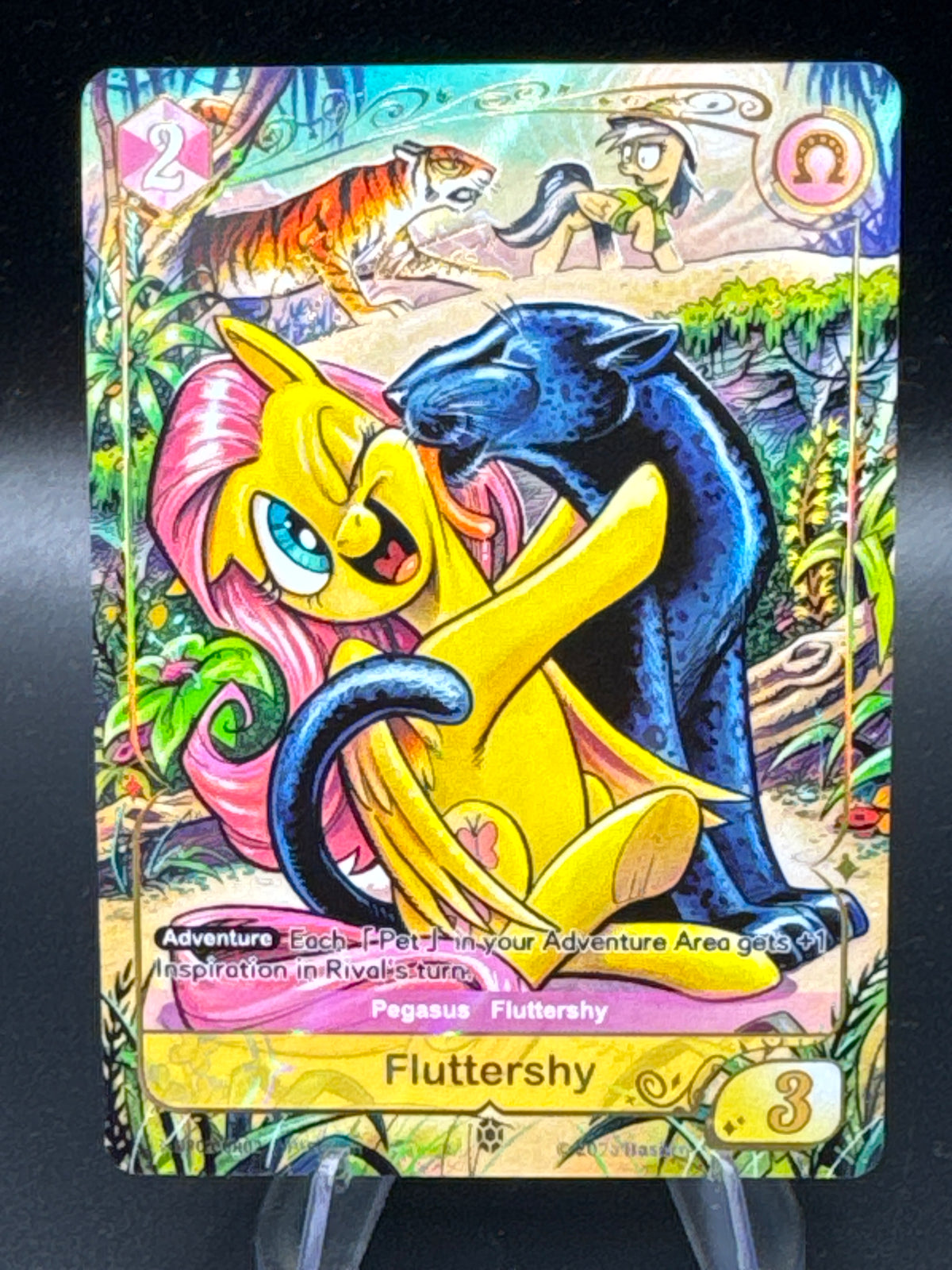 My Little Pony CCG: Fluttershy BP02-GR02 Discord 1st Edition