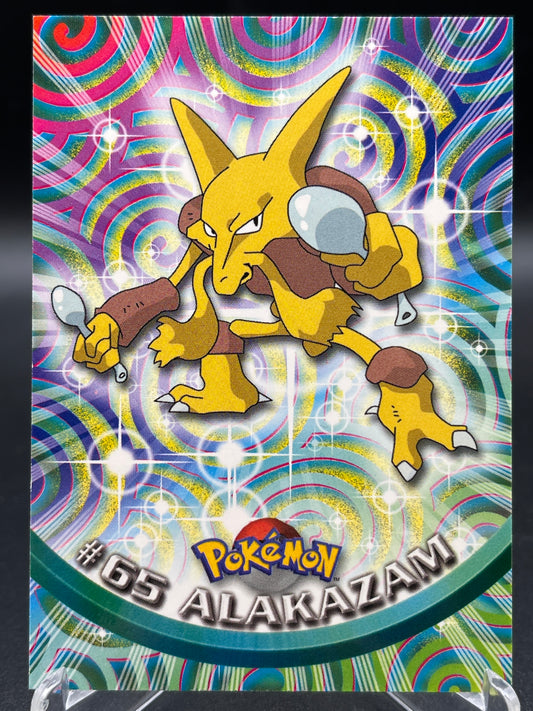 Pokémon TCG: 2000 Alakazam - #65 - Topps Chrome Pokemon TV