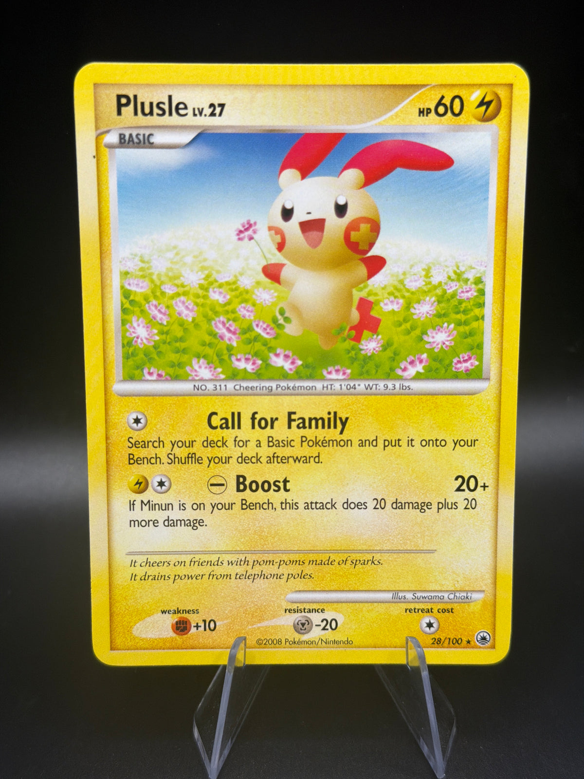 Pokémon TCG: 2008 Plusle 28/100 - Majestic Dawn