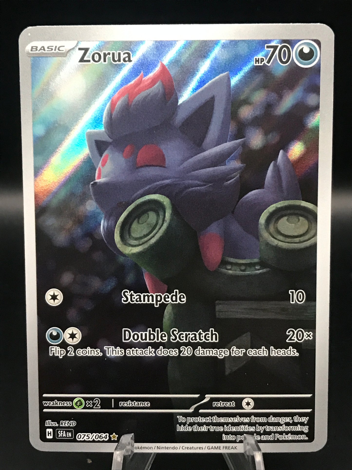 Pokemon TCG 2024 Zorua 075/064 S&V: Shrouded Fable