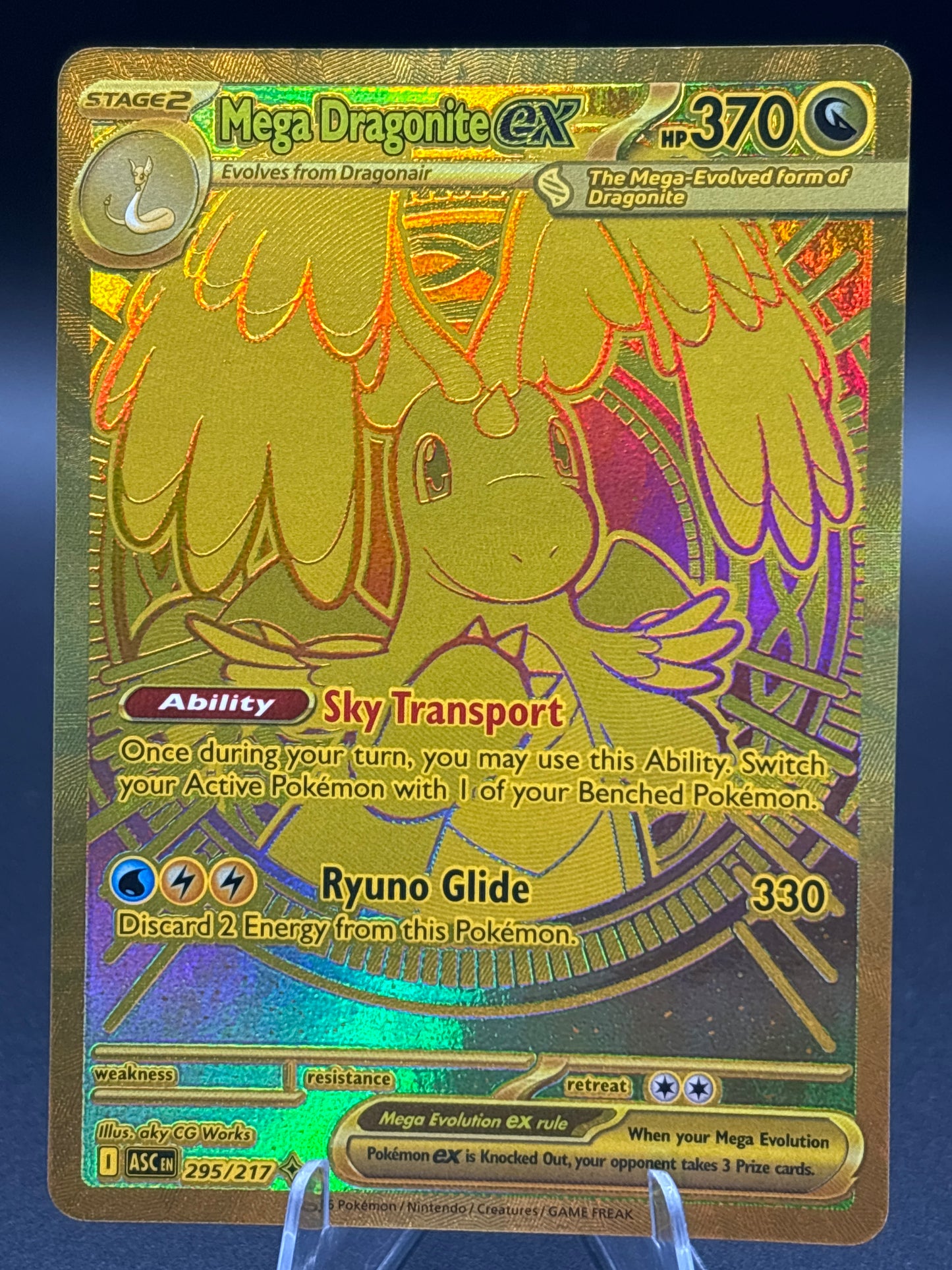 Pokémon TCG: 2026 Mega Dragonite ex - 295/217 - ME: Ascended Heroes