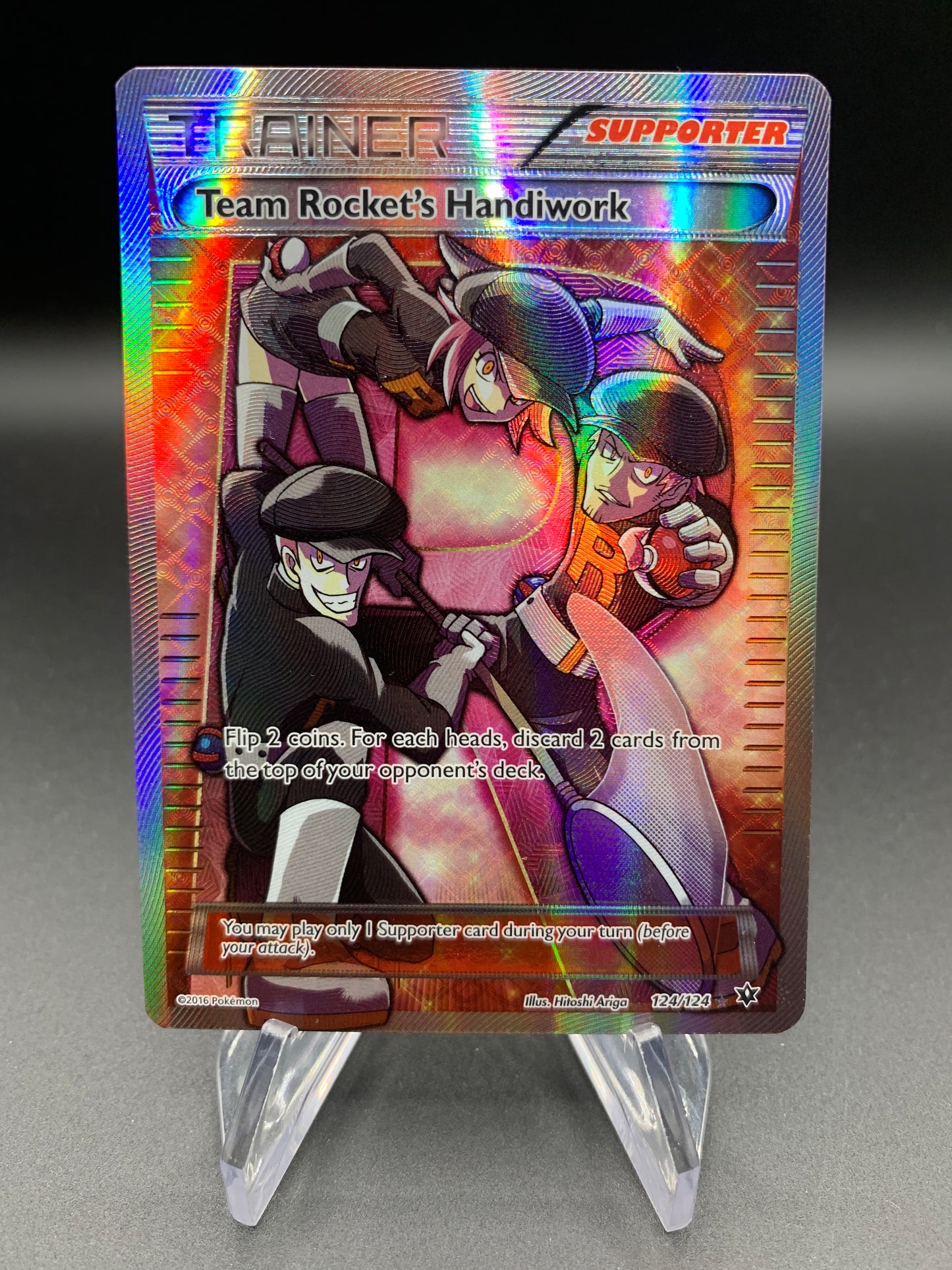 Pokémon TCG: 2016 Team Rockets Handiwork - 124/124 - XY: Fates Collide