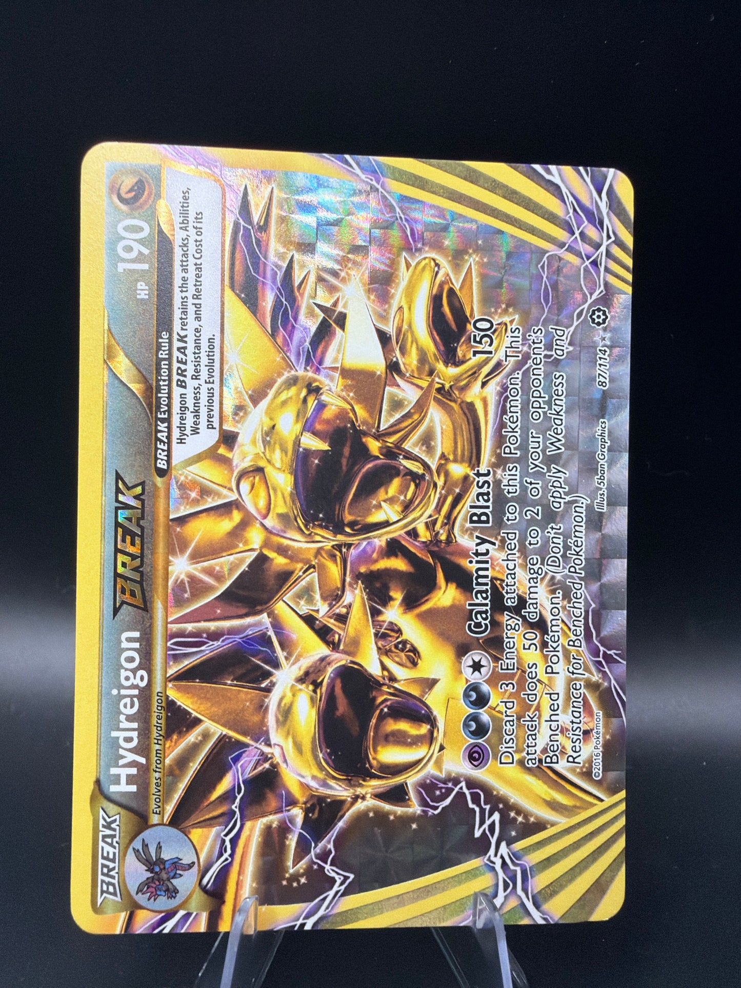 Pokémon TCG: Hydreigon BREAK - XY - Steam Siege (STS)
