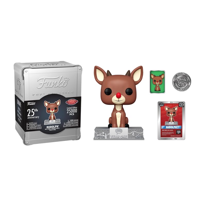 Funko Pop! Movies: 25th Anniversary Classics - Rudolph (Rudolph the Red-Nosed Reindeer) (Limited Editon 25000 PCS)