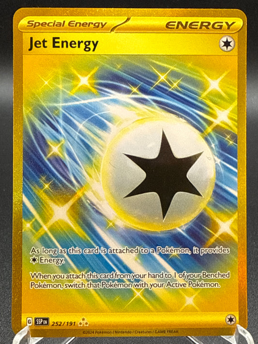 Pokémon TCG: 2024 Jet Energy - 252/191 - SV: Surging Sparks