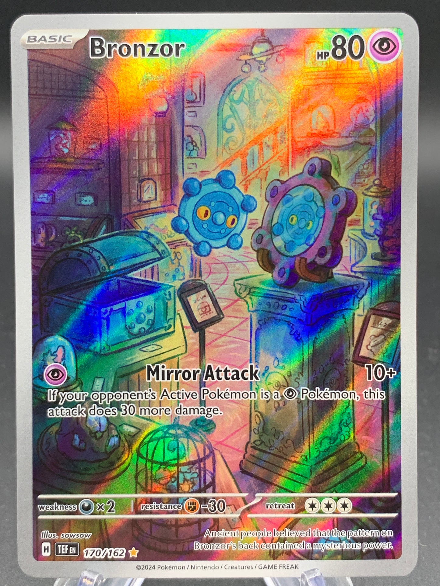 Pokémon TCG: 2024 Bronzor - 170/162 - S&V Temporal Forces