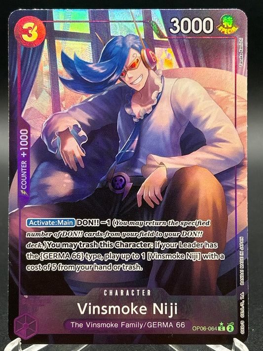 One Piece TCG: Vinsmoke Niji OP06-064 Premium Booster -The Best