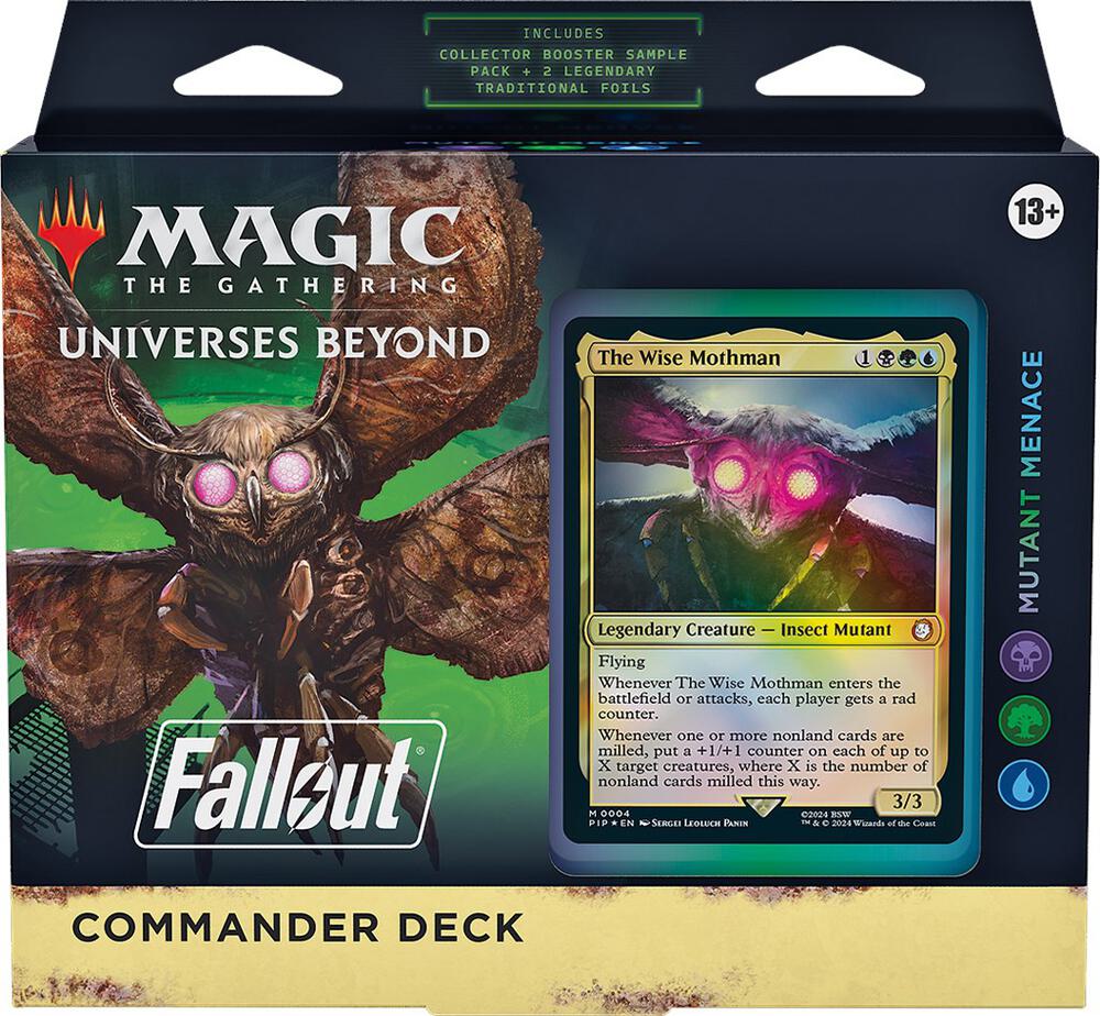 Magic The Gathering: Universes Beyond: Fallout - Mutant Menace Commander Deck