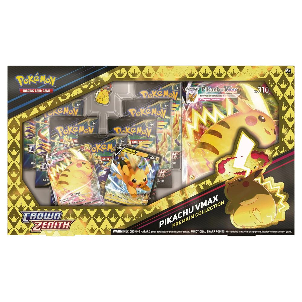 Pokémon TCG: Crown Zenith Pikachu VMAX Premium Collection Box