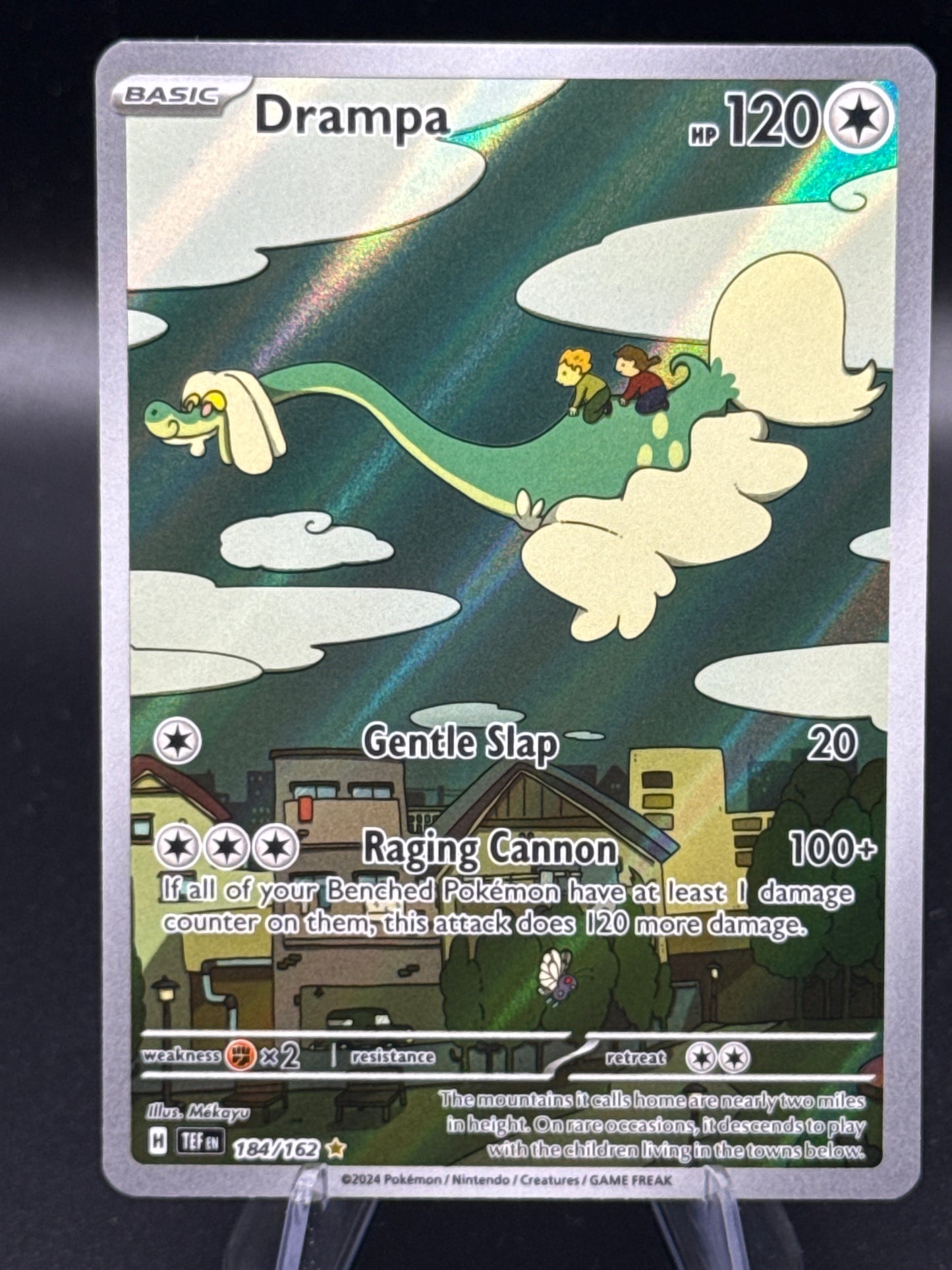 Pokémon TCG: 2024 Drampa 184/162 SV: Temporal Forces