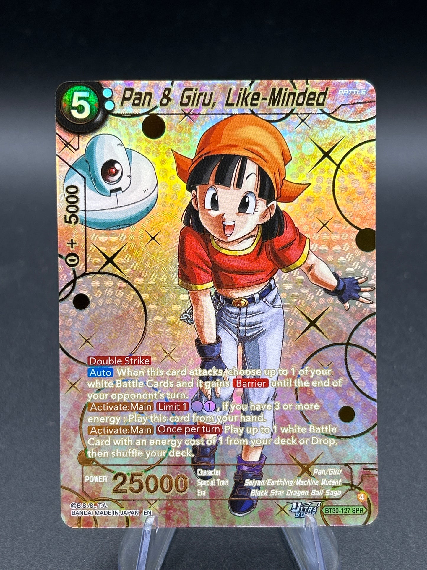 Dragon Ball TCG: 2026 Pan & Giru, Like-Minded (BT30-127 SPR) - Three Glorious Fighters