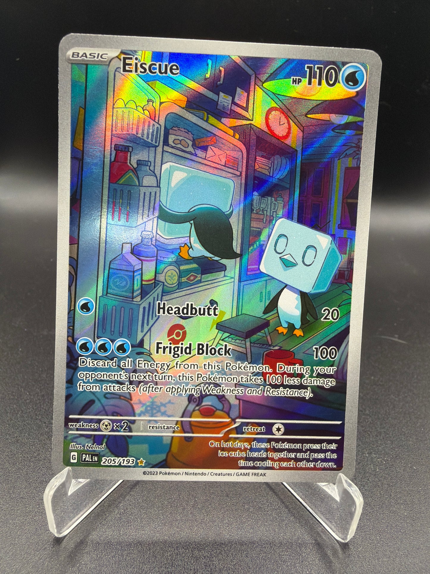 Pokémon TCG: 2023 Eiscue - 205/193 - Paldea Evolved