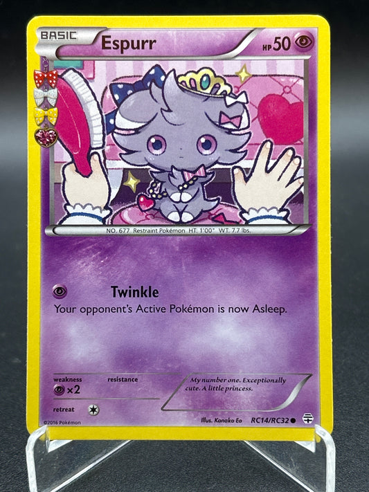 Pokémon TCG: 2016 Espurr RC14/RC32 XY: Generations Radiant Collection