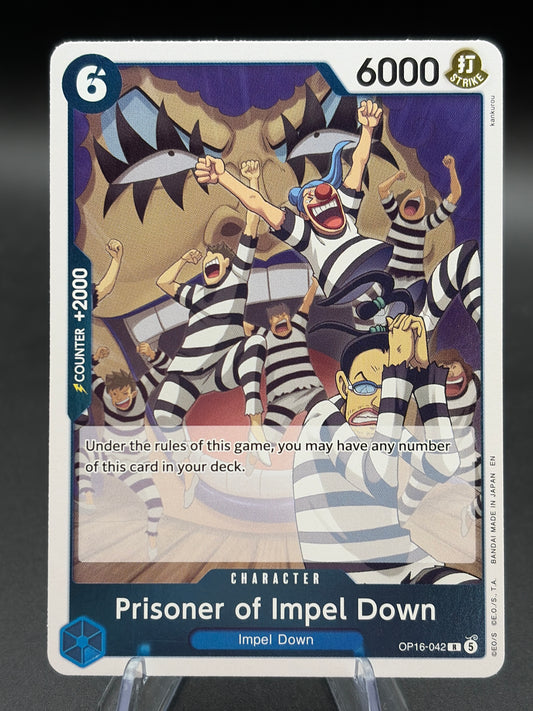 One Piece TCG: Prisoner of Impel Down - OP16-042 - The Time of Battle (OP16)