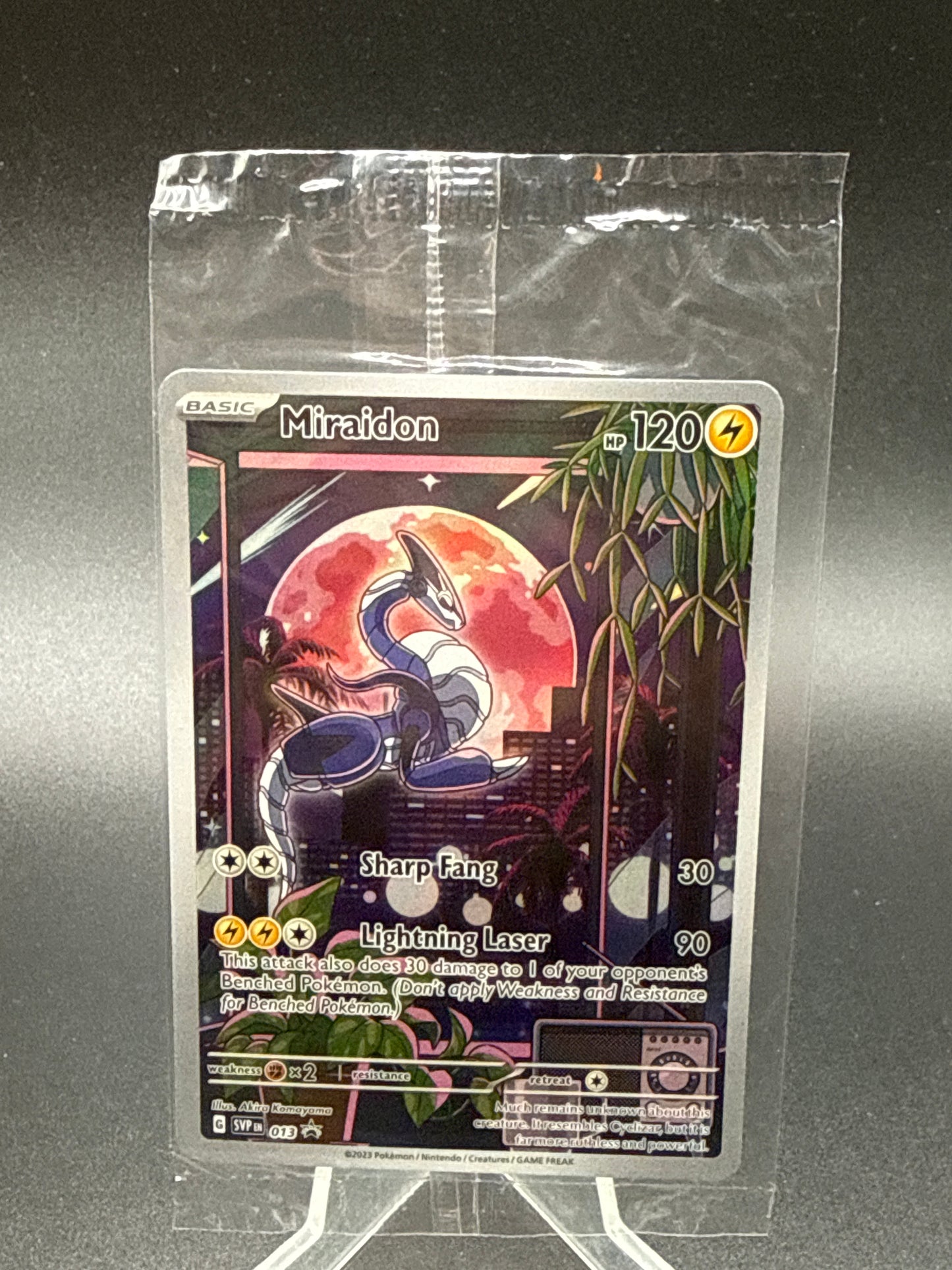 Pokémon TCG: 2023 Miraidon #013 Scarlet & Violet Promos sealed