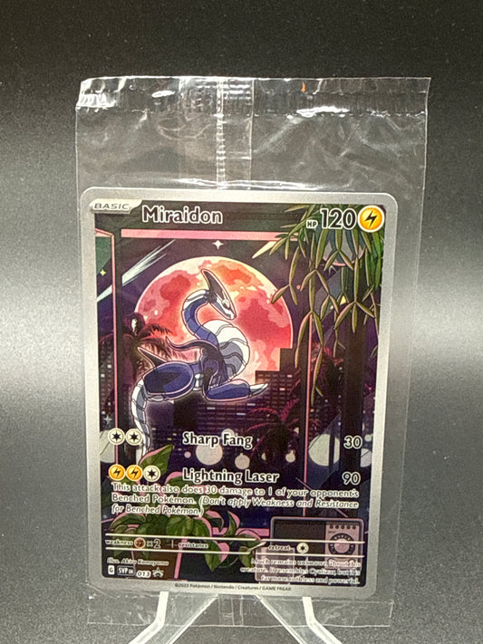 Pokémon TCG: 2023 Miraidon #013 Scarlet & Violet Promos sealed
