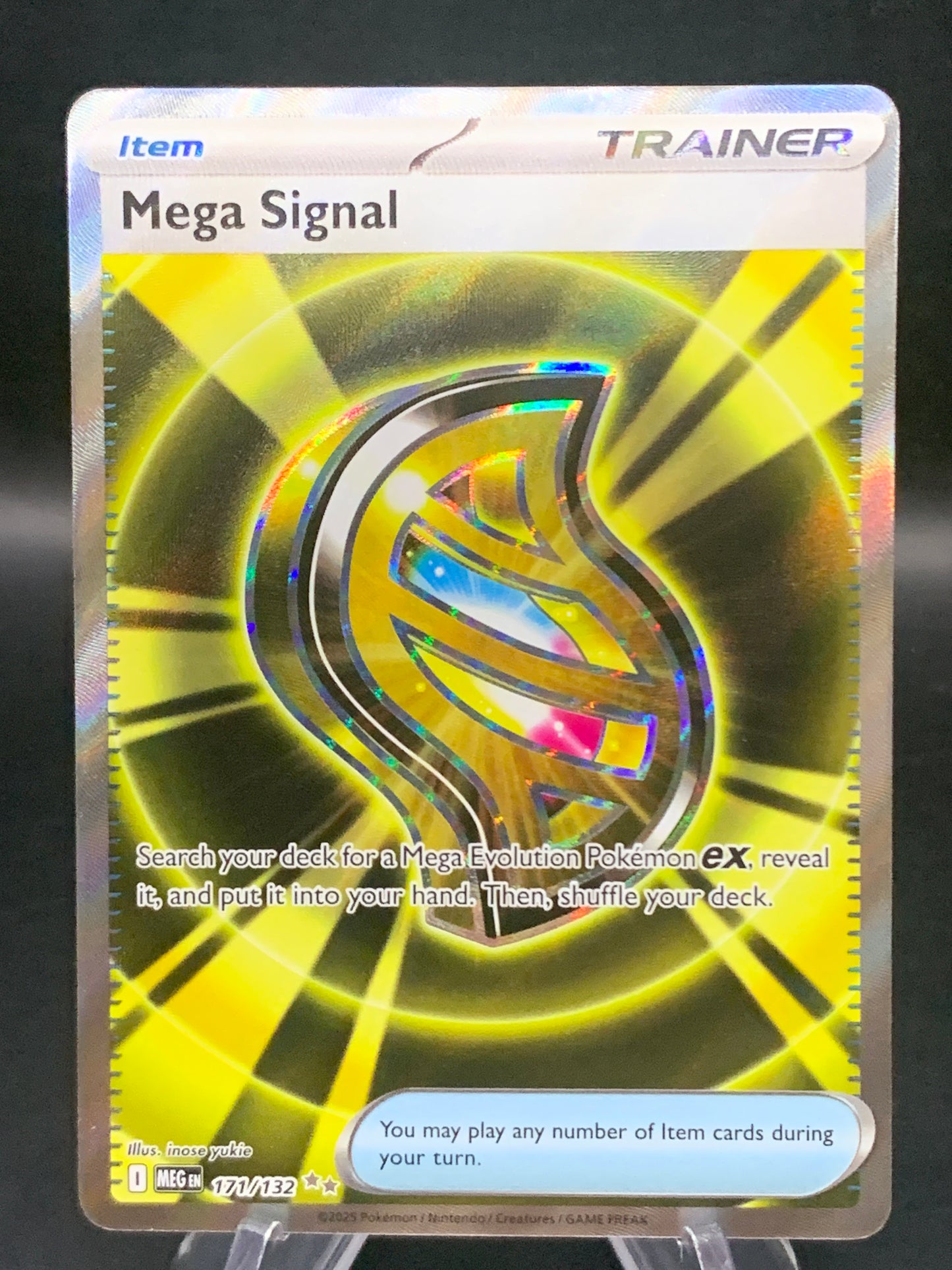 Pokémon TCG: 2025 Mega Signal 171/132 MEG: Mega Evolution