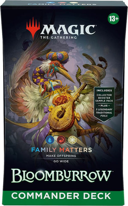 Magic The Gathering: Bloomburrow Commander Deck