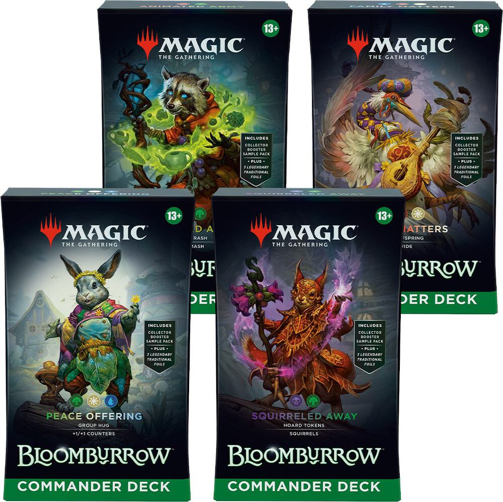 Magic The Gathering: Bloomburrow Commander Deck