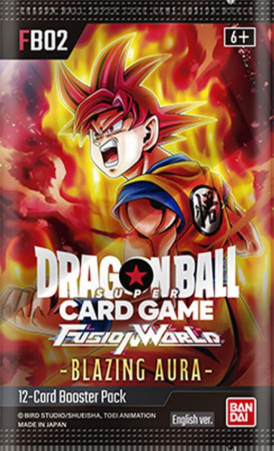 Dragon Ball Super TCG: Fusion World - Blazing Aura [FB02] Booster Pack