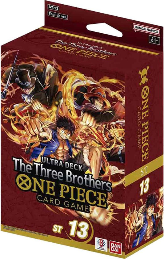 One Piece: Starter Deck 13 - Ultra Deck: The Three Brothers