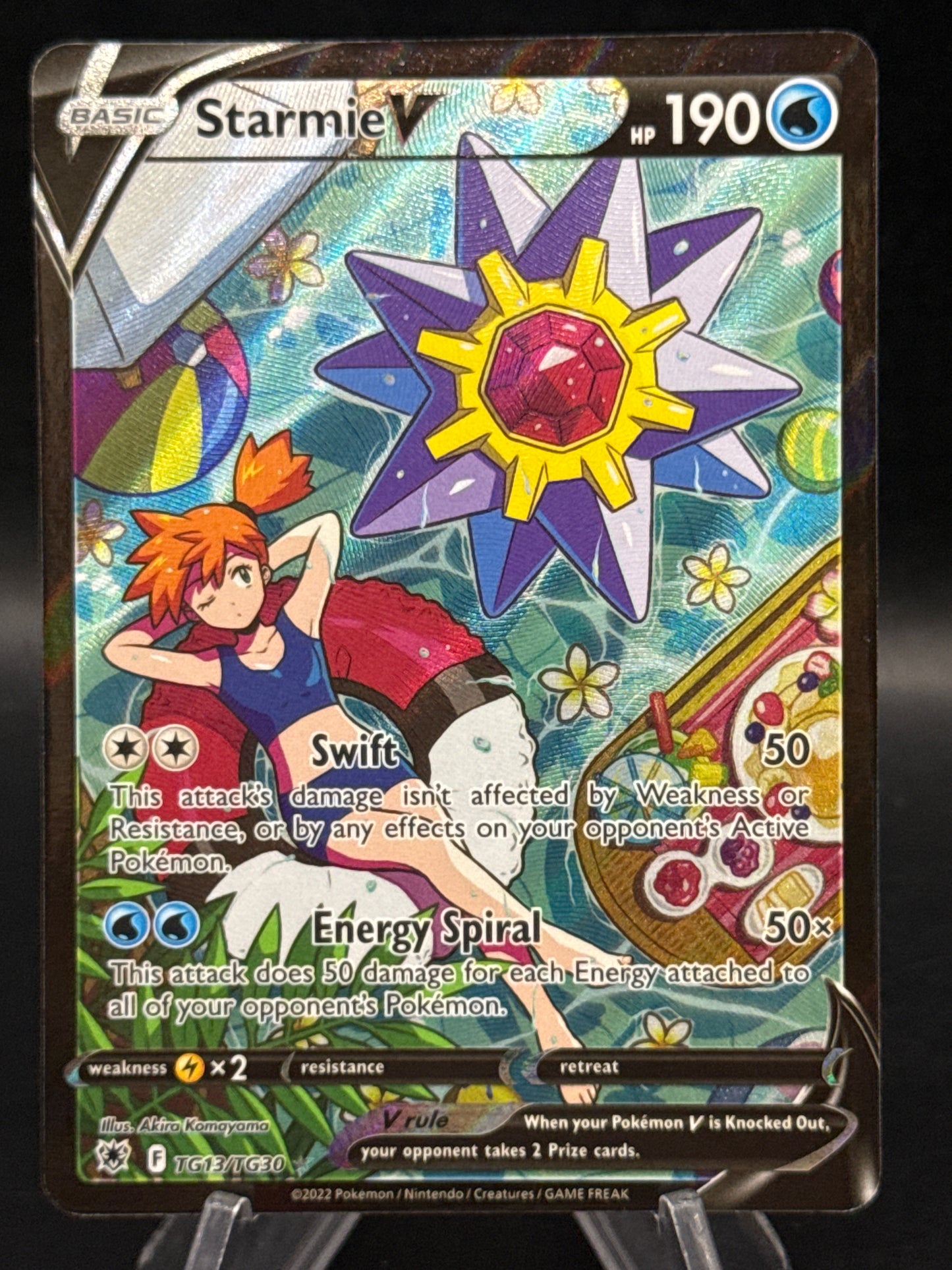Pokémon TCG: 2023 Starmie V - TG13/TG30 - Astral Radiance Trainer Gallery