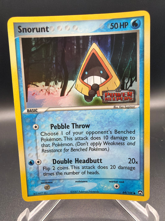Pokémon TCG 2007 Snorunt - 64/108- Power Keepers (PK)