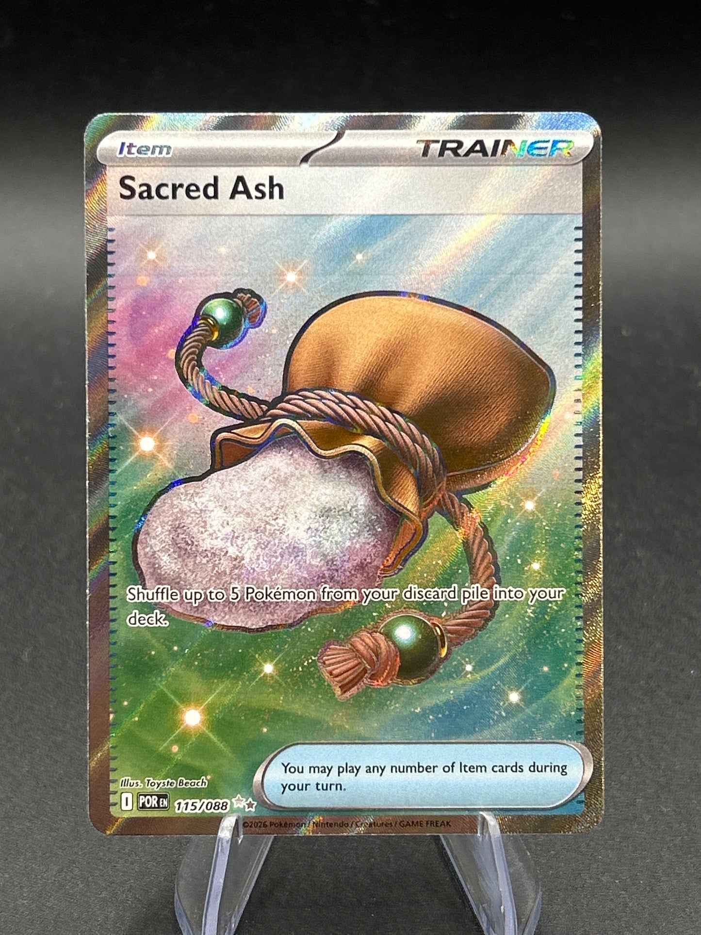 Pokémon TCG: 2026 Sacred Ash -115/088 - ME03: Perfect Order