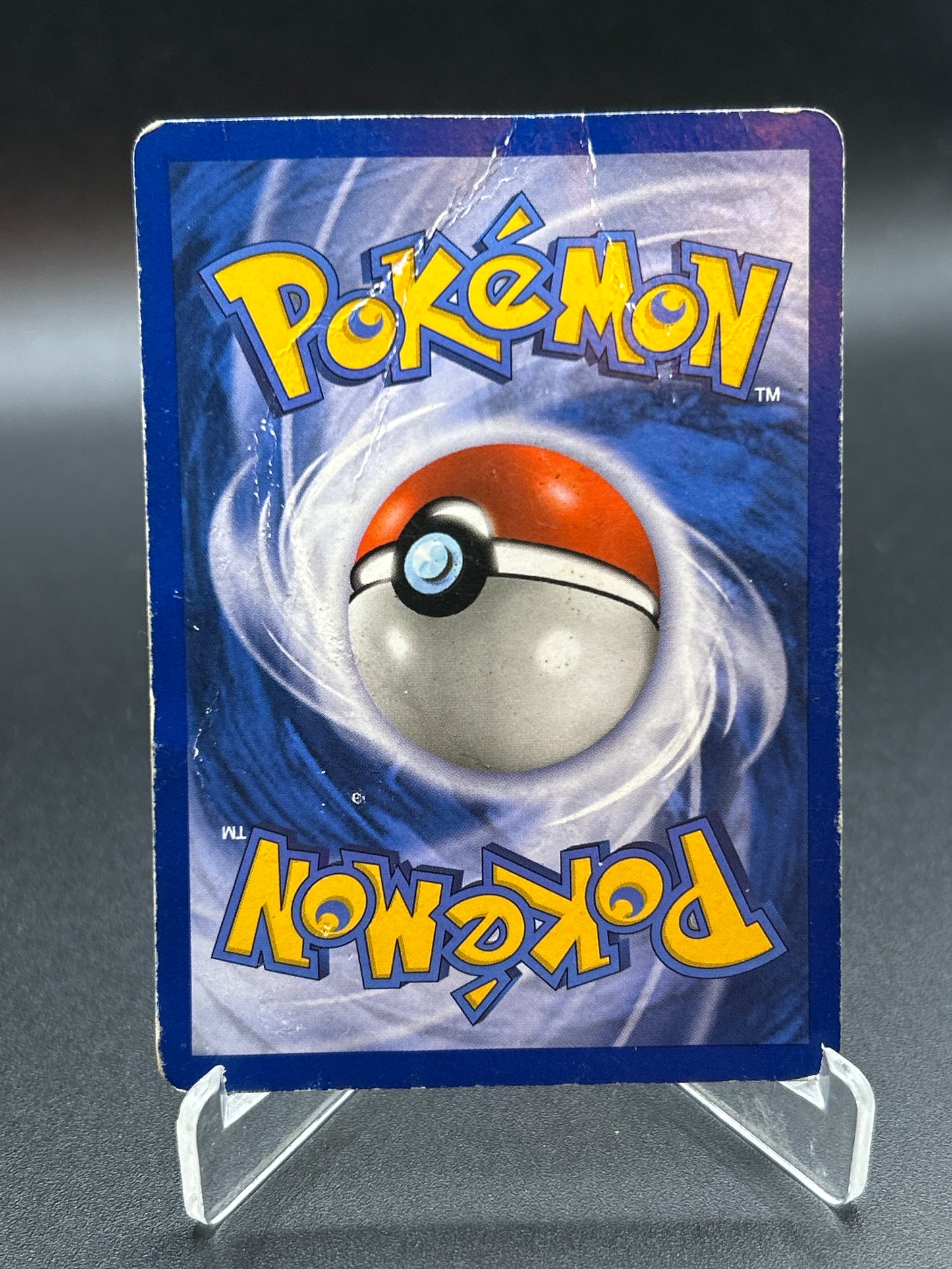 Pokémon TCG: 2000 Dark Dugtrio 6/82 Team Rocket Unlimited Holo (Damaged)