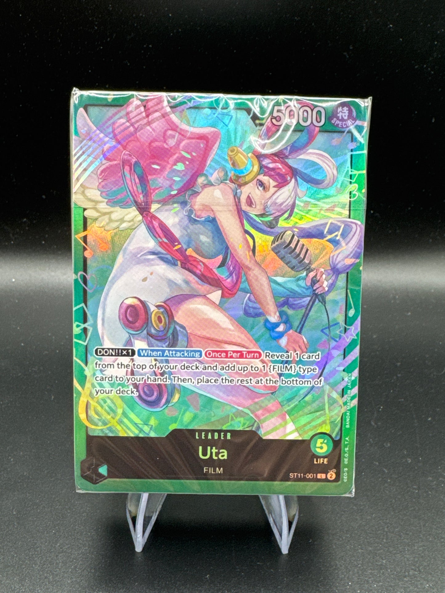 One Piece TCG: One Piece Starter Deck ST-16 Sealed Uta Deck Sealed
