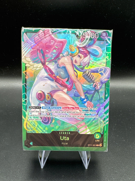One Piece TCG: One Piece Starter Deck ST-16 Sealed Uta Deck Sealed