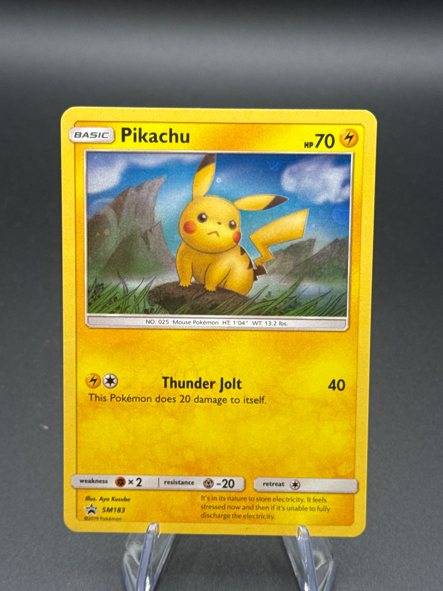 Pokémon TCG: 2019 Pikachu SM183 SM: Promos