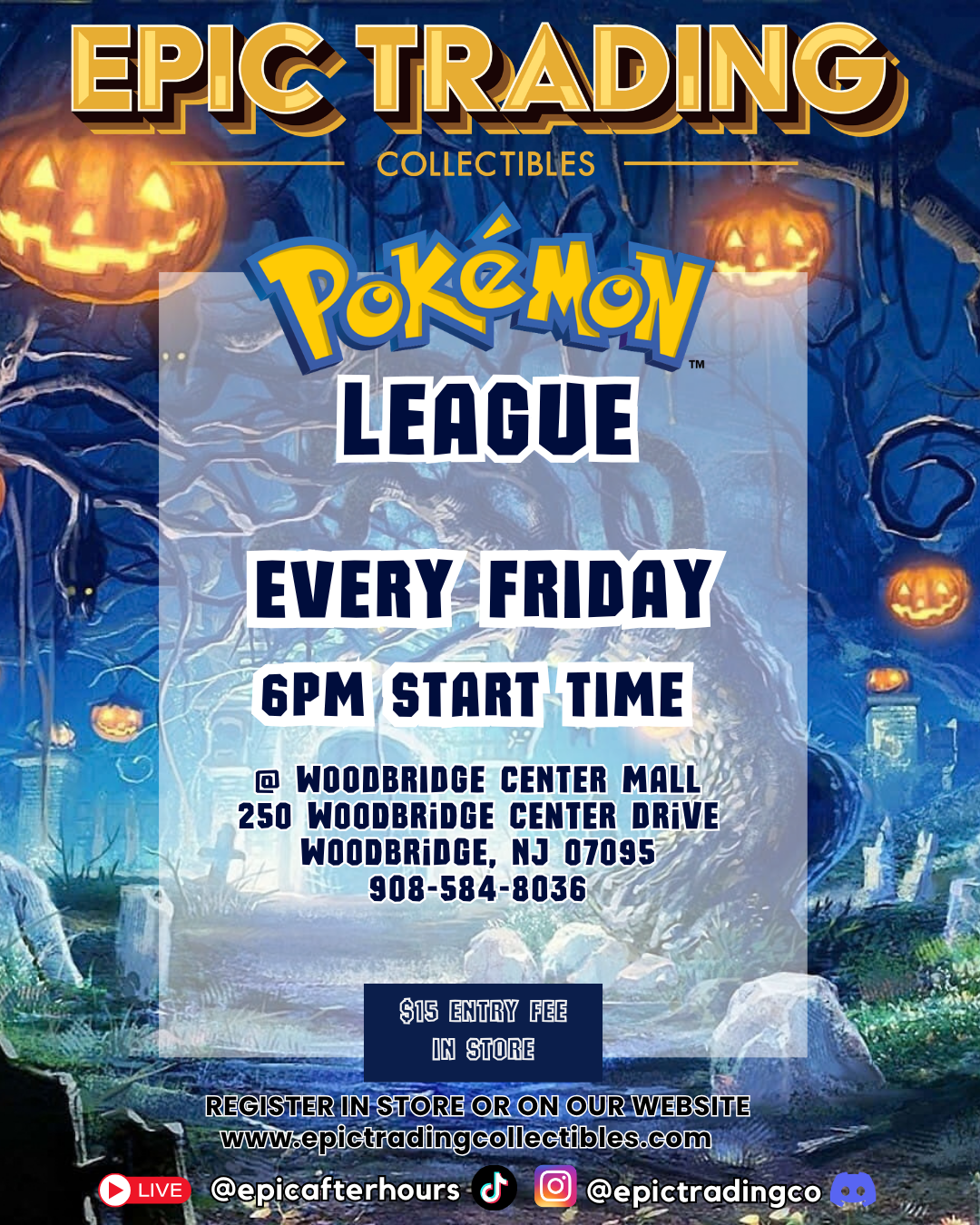 EPIC Pokémon TCG Weekly League - Woodbridge